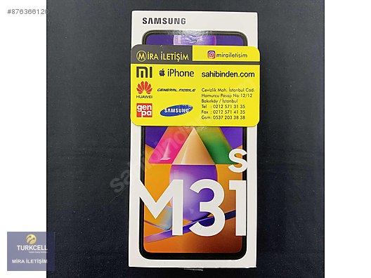 samsung galaxy m31 fiyatlari modelleri sahibinden com da