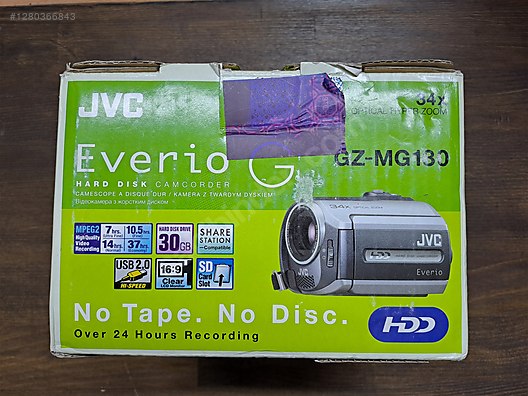 JVC Everio 30 GB HDD/ 34x Optik Zoom Kamera sahibinden.comda
