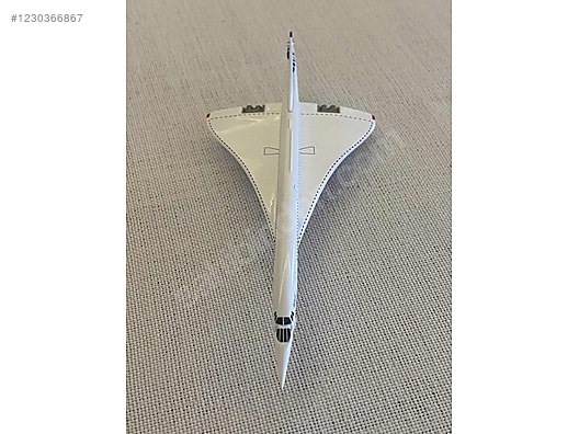 Concorde AIRFRANCE Aerospatiale Herpa Diecast Model Uçak. on