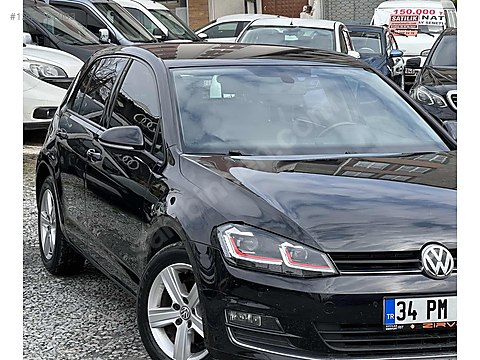 GOLF 7 DİZEL OTOMATİK 400BİN TL PEŞİNAT KALANI...