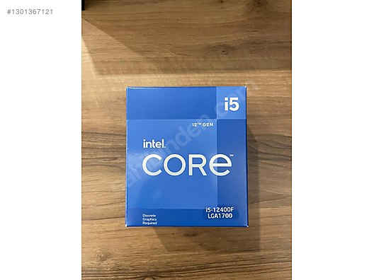 INTEL I5-12400F sahibinden.comda - 1301367121