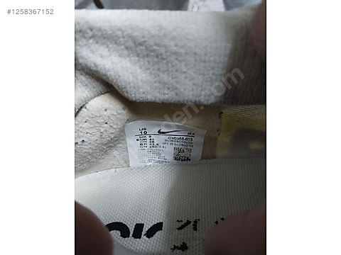 Çivisiz Beyaz 43.5 Numara Nike Krampon & Ayakkabı - 1258367152