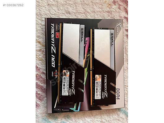 Gskill trident z neo 8x2 16GB DDR4 3600mhz cl16 RAM on sahibinden