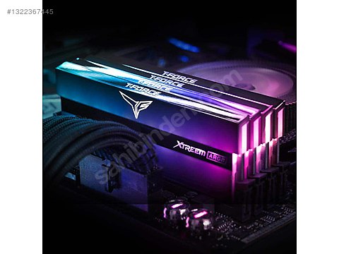 T-Force Xtreem ARGB 16gb 4000mhz cl18 DDR4 ram sahibinden.comda