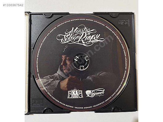 Maestro Sokağın Rüyası imzali albüm cd türkçe rap - Müzik CD leri