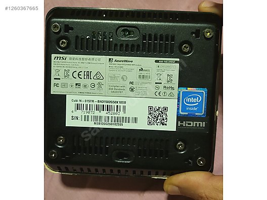 İkinci El ve Sıfır Alışveriş / Bilgisayar / Masaüstü / Modeller / MSI