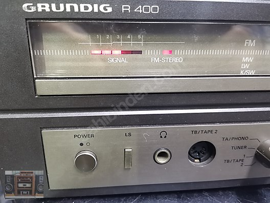 Transistör Çıkışlı Grundig Receiver Amfi