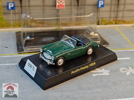 Austin-Healey 100/6 ミニカー 1:18 Kyosho Diecast Model 1:64 Austin Araba - 1280368300