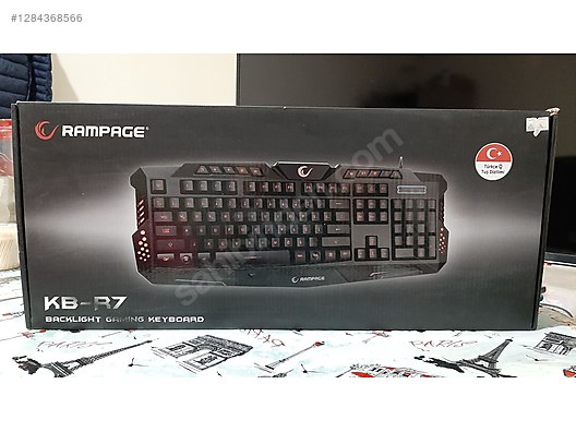 İkinci El ve Sıfır Alışveriş / Oyunculara Özel / Oyuncu Ekipmanları / Oyuncu Klavyesi