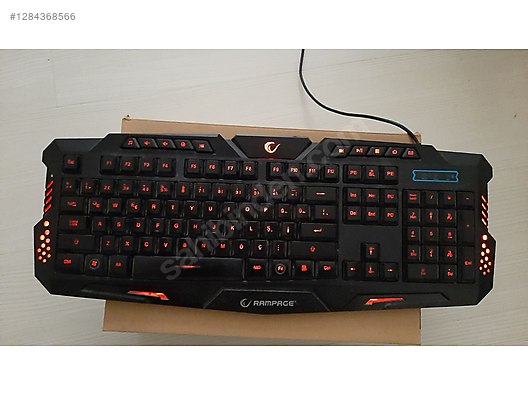 İkinci El ve Sıfır Alışveriş / Oyunculara Özel / Oyuncu Ekipmanları / Oyuncu Klavyesi