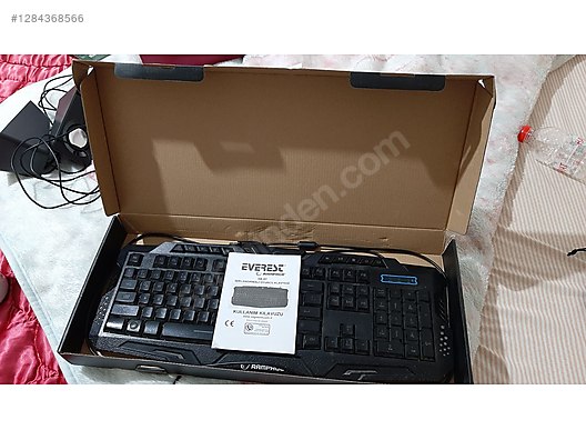 Rampage KB-R7 Arka aydınlatmalı gaming klavye - Rampage Oyuncu Klavyesi