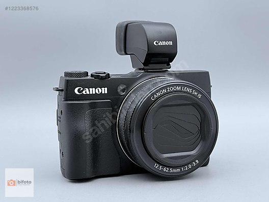 Canon PowerShot G1 X Mark II Kompakt Dijital Fotoğraf Makinesi