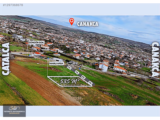 Çatalca Çanakça Tepe Konumda İmarlı Arsa
