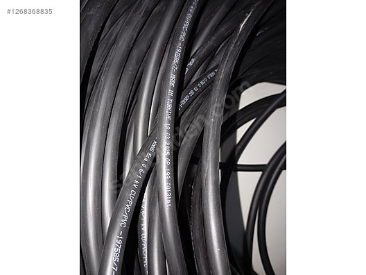 5*1, 5 mm2 NYY Bakır Kablo - Kablo ve Yapı Malzemeleri sahibinden.com'da