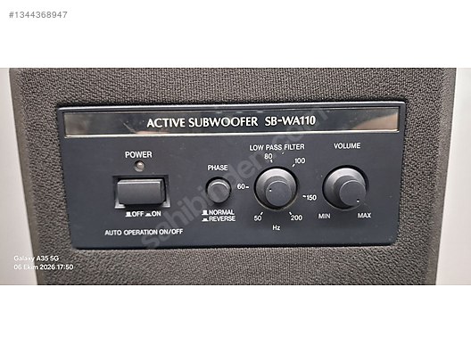 PANASONİC SB-V100 - İkinci El Panasonic Subwoofer (Ev Tipi