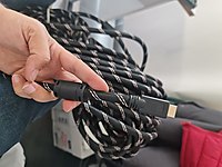 1. Sınıf örgülü 25 metre HDMi kablo