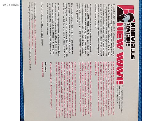 Electronic / Nouvelle Vague - new wave - 2xCD on sahibinden.com