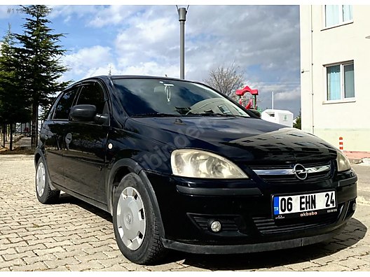 Opel Corsa 1.3 CDTI Edition, model year 2006-, black, driving