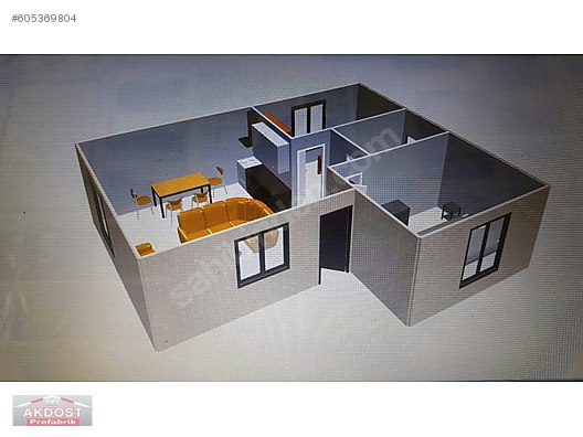 SAKARYA İKİNCİ EL PREFABRİK EVLER ÇELİK BETOPAN AKDOST HERYERE