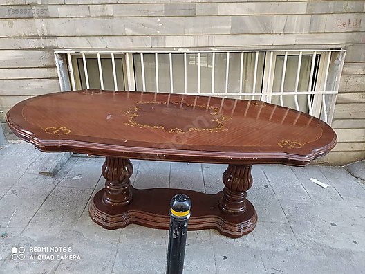 Dining Room Antique Tables Chair Antika Ceviz Agaci Masa At Sahibinden Com 858370237