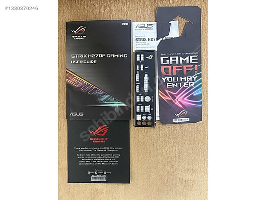 İNTEL İ7 7700 İŞLEMCİ ASUS H270F GAMİNG ARGB ANAKART sahibinden