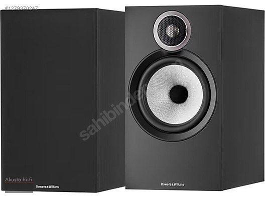Bowers Wilkins 606 S3 Black (Stoklu) - Sıfır B&W Raf Tipi Hoparlör