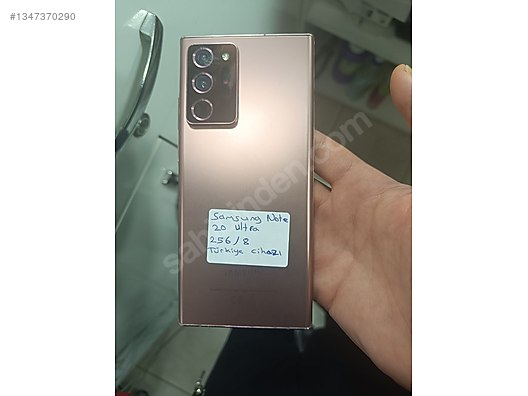 256 GB Bronz Samsung Galaxy Note 20 Ultra 5G Cep Telefonu - 1347370290