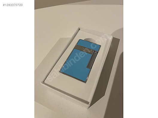 S.T. Dupont Slimmy Turkuaz Mavi Çakmak(Orijinal ve Belgesi Var) - Çakmak çeşitleri alışverişte ilk adres sahibinden.com'da