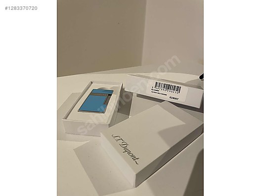 S.T. Dupont Slimmy Turkuaz Mavi Çakmak(Orijinal ve Belgesi Var) - Çakmak çeşitleri alışverişte ilk adres sahibinden.com'da