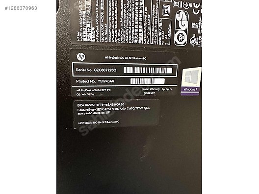 Used & Brand New Items / Computers / Desktops / Models / HP