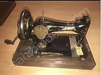 antika dikiş makinası