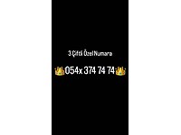 74 74 74 BARTINLILARA ÖZEL 3 ÇİFTLİ NUMARA