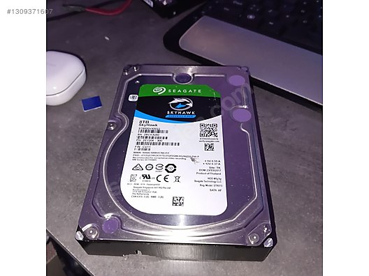 Seagate 8TB Skyhawk - Ufak arızalı Harddisk sahibinden.comda