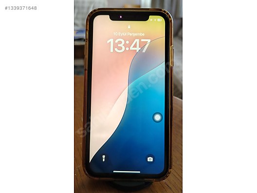 Apple / iPhone XR / temiz sorunsuz iphone xr 64gb sarı on