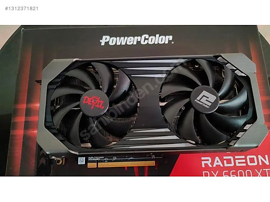 PowerColor Red Devil Radeon RX 6600 XT 8GB GDDR6 sahibinden.comda