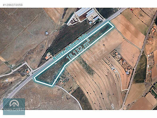 YASİN CANTEZ'DEN MERAM BAYAT'TA 18.132 m2 SATILIK TARLA #1286372059