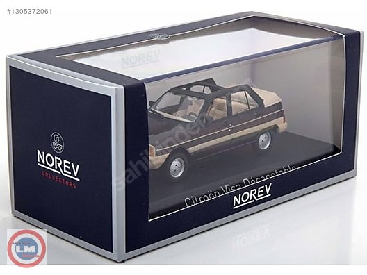 NOREV 1/43 - Citroën Visa Cabriolet 1984 Marron, Miniature Neuve