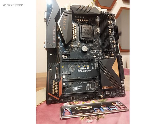 自主盤 27 WEST AOR Asrock Z170 Extreme 6 anakart. Usb 3.2 Type-c. Son fiyat