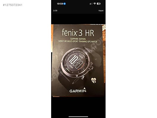 Garmin Fenix Hr at 1275372341