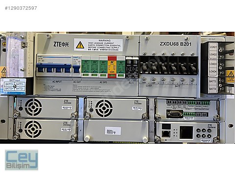 ZTE ZXDU68 B201 48V 200A Power Supply - Elektronik Güç Kaynakları