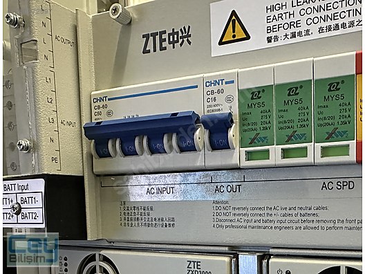 ｃｄ1 ZTE ZXDU68 B201 48V 200A Power Supply - Elektronik Güç Kaynakları