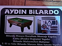 bilardo masası