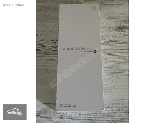 Used & Brand New Items / Cell Phones & Accessories / Cell Phones / Xiaomi / 17 Pro Max