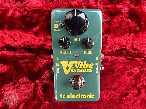 TC Electronic Viscous Vibe - Efekt Pedalı ve Diğer Enstrüman Yan