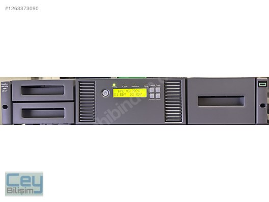 HPE Storage MSL2024 Tape Library 2 x LTO8 FC Drive LTO8 MSL G3
