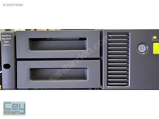HPE Storage MSL2024 Tape Library 2 x LTO8 FC Drive LTO8 MSL G3