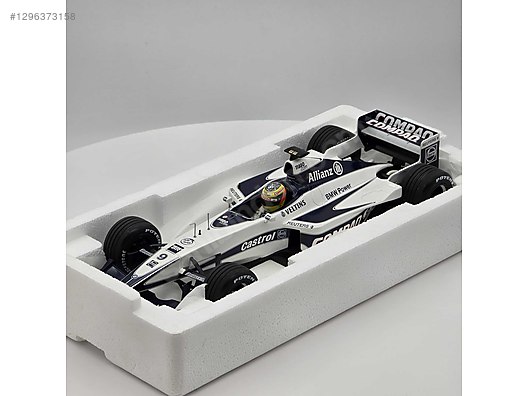 1:18 BMW Williams F1 FW22 Ralf Schumacher Model Araba DiecastEvi