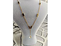 316L Paslanmaz Çelik Kelebek Charms Kolye