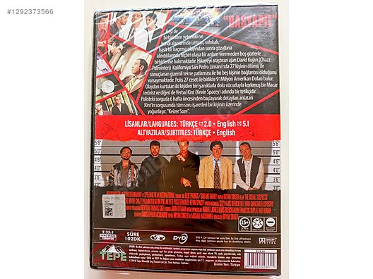 Olağan Şüpheliler - The Usual Suspects (DVD) on sahibinden.com