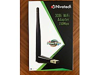 Nivatech W113 Tek Antenli USB Wifi Adaptörü #1222373591